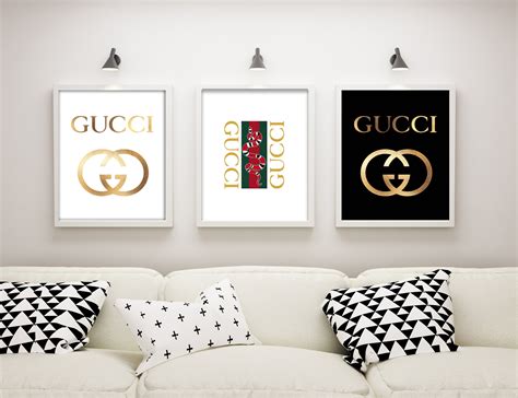 gucci door handles|Gucci wall decor.